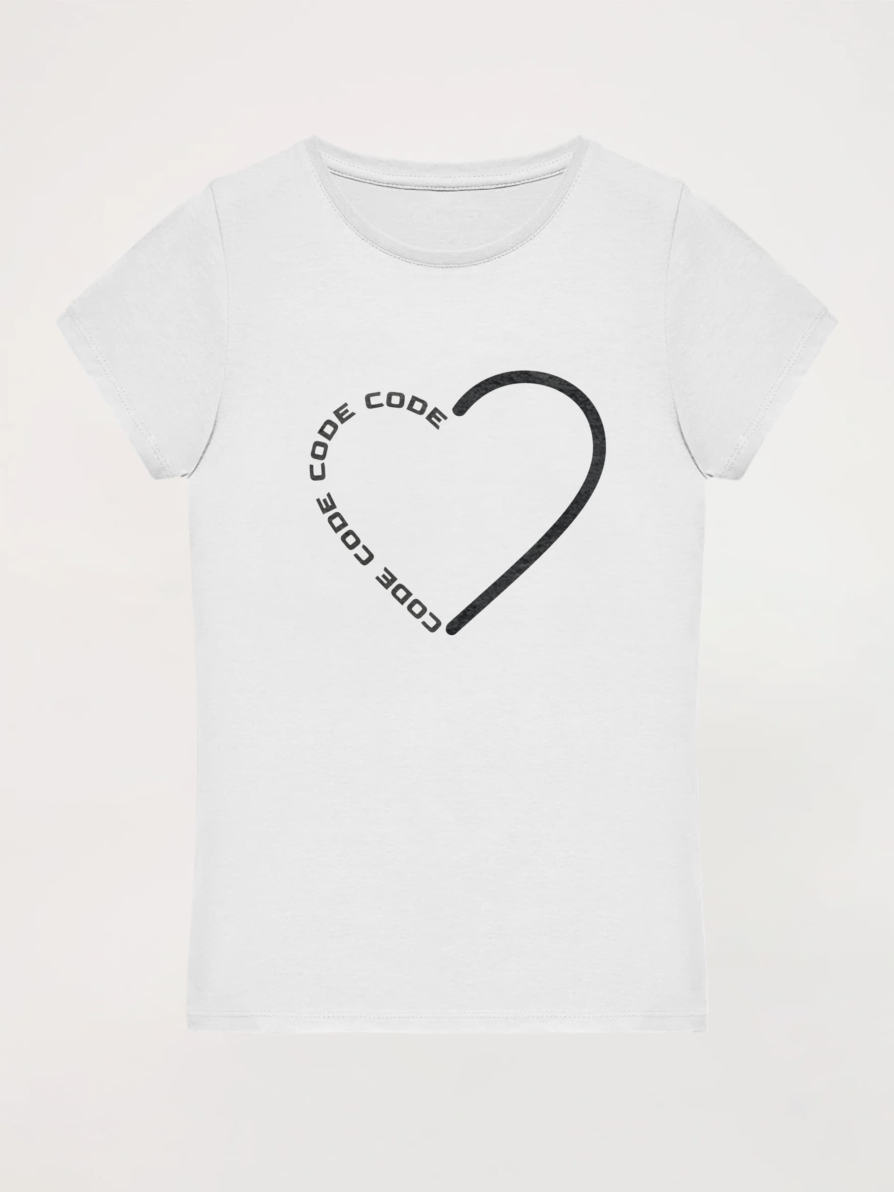 Camiseta mujer Heart Code