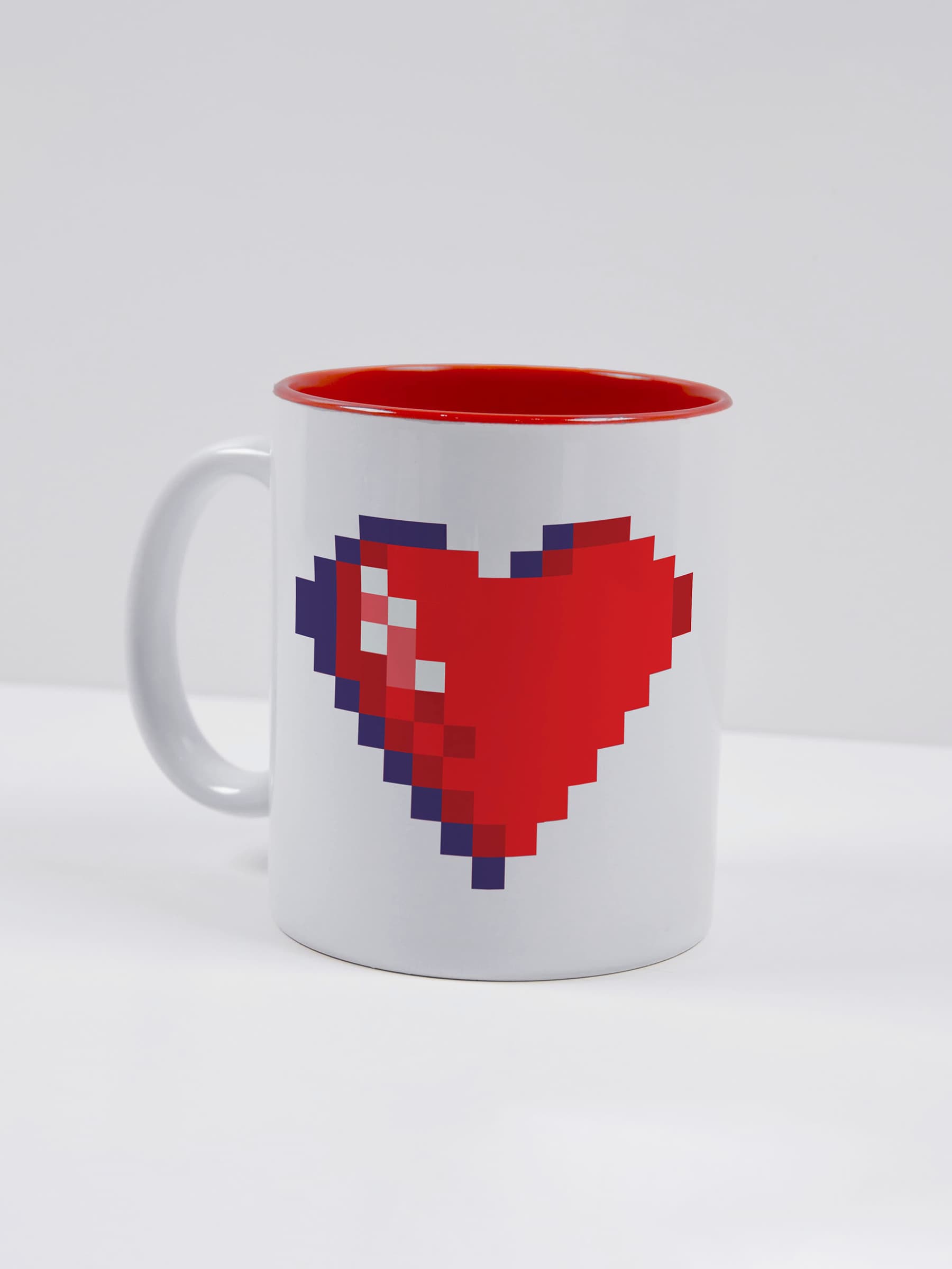 Mug Pixel Heart