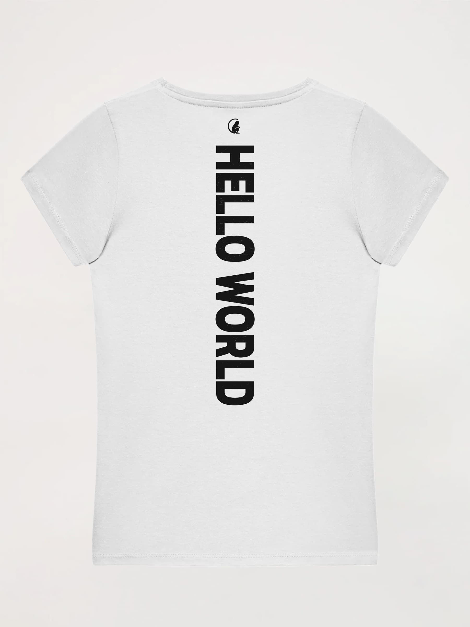 Camiseta mujer Hello World