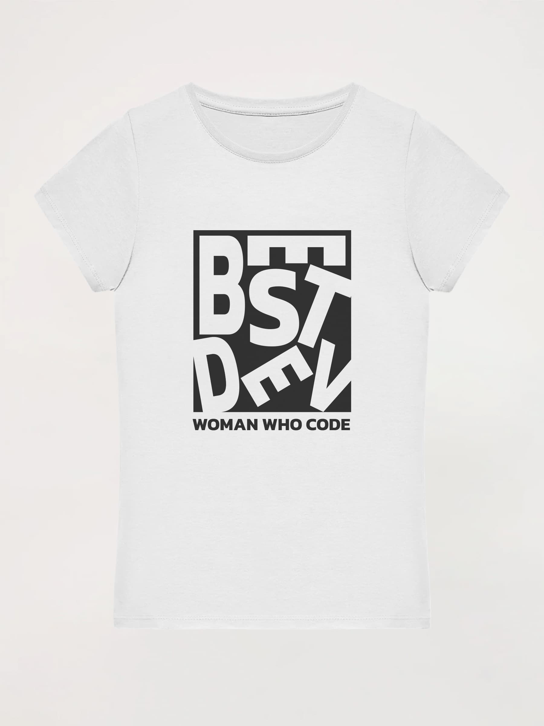 Woman t-shirt Best Dev Woman Who Code