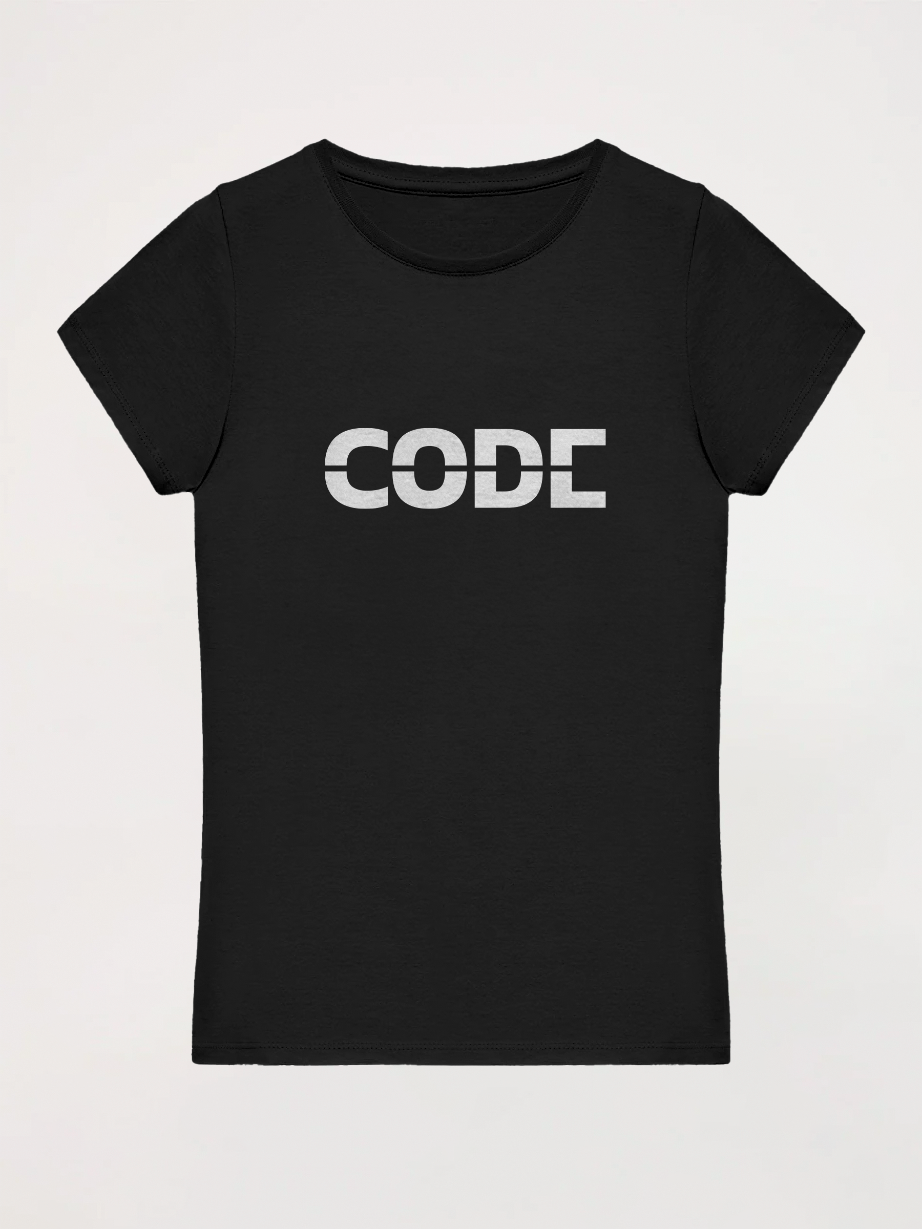 Woman t-shirt Just Code