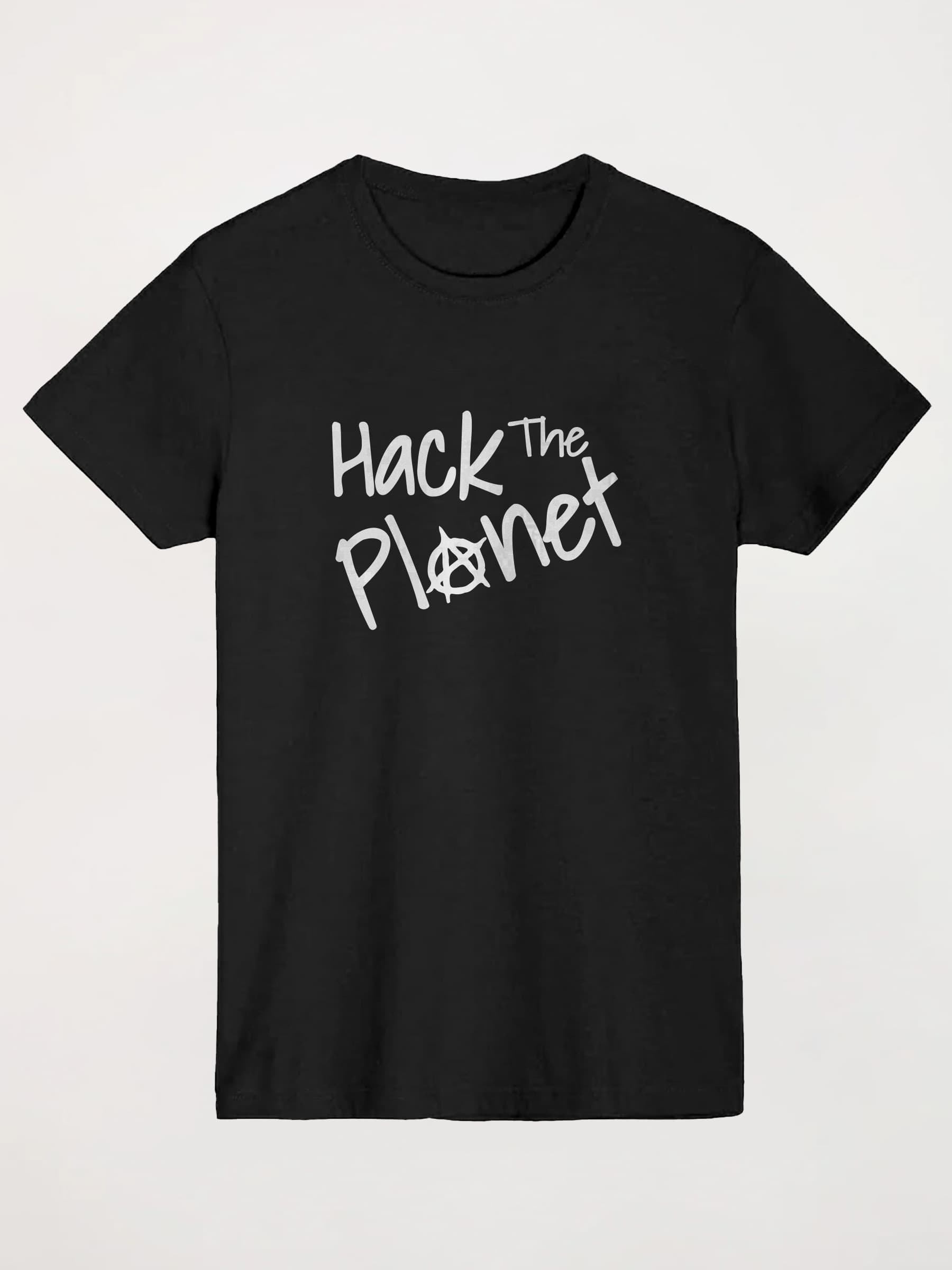 T-shirt Hack The Planet